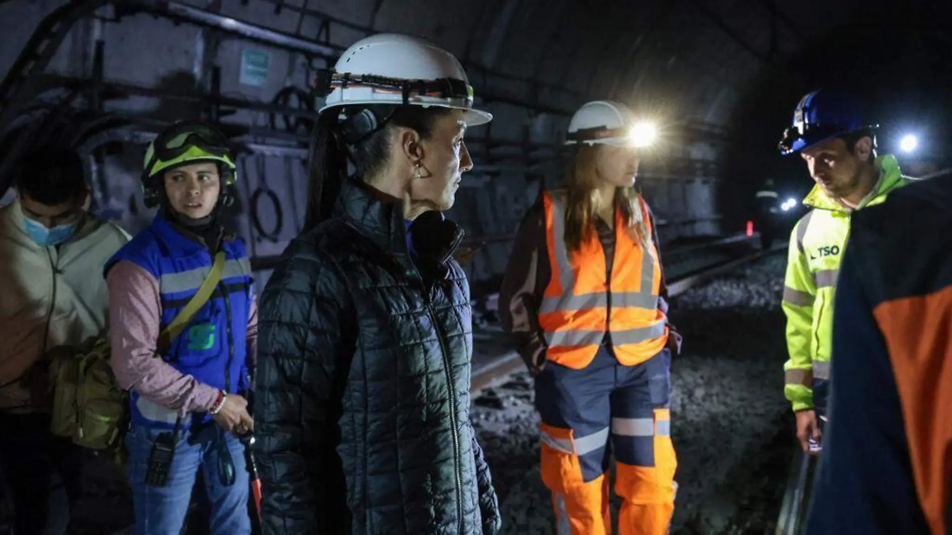 Pruebas tramo subterraneo del metro CDMX